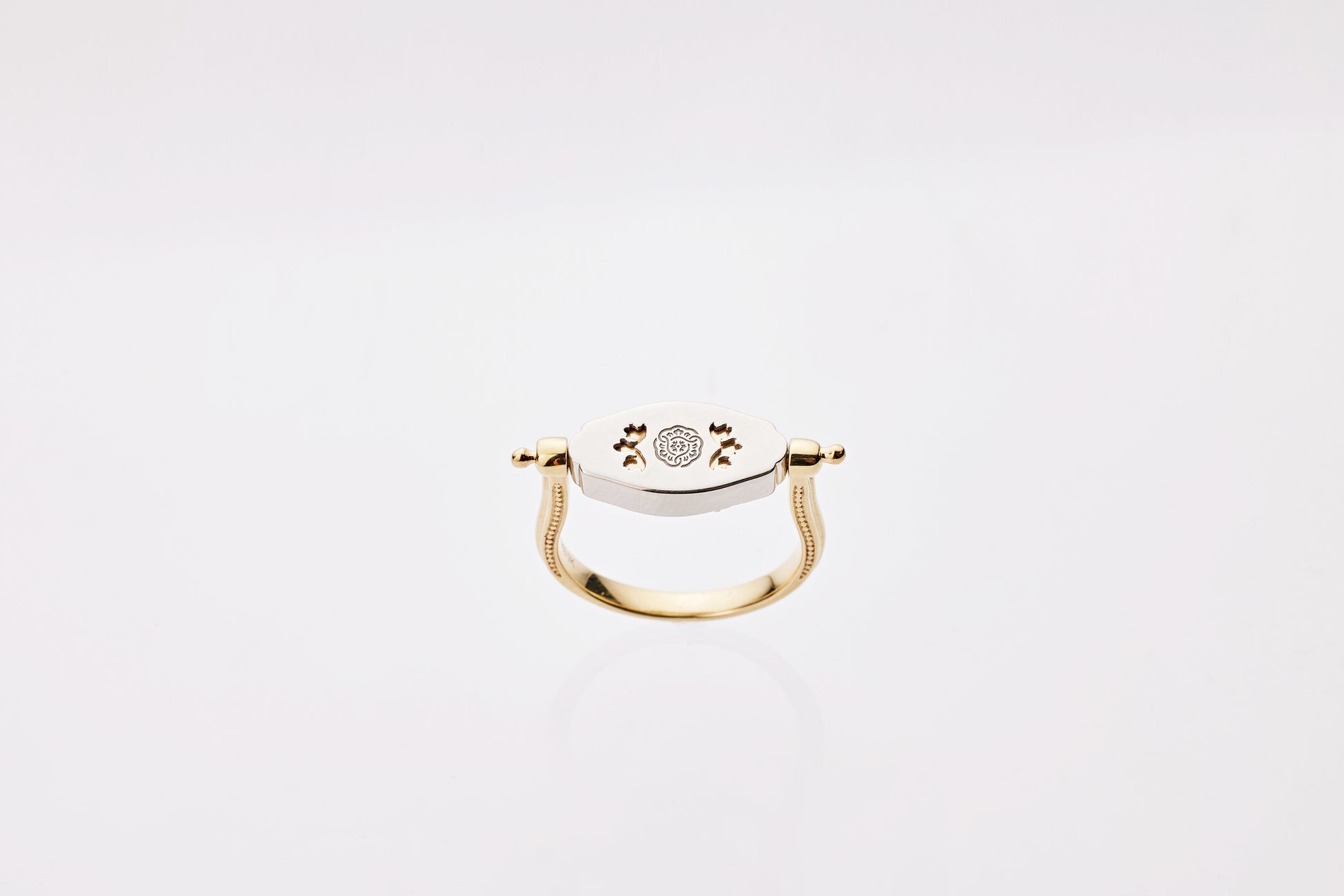 Legacy Series | Egyptian Chrysoberyl Gold & Platinum Diamond Ring