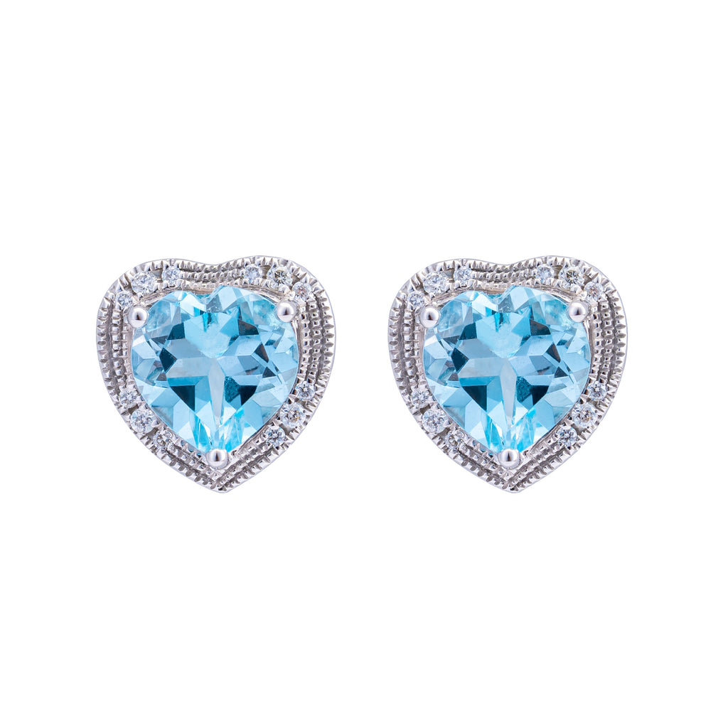 Neve | Topaz Diamond Earring
