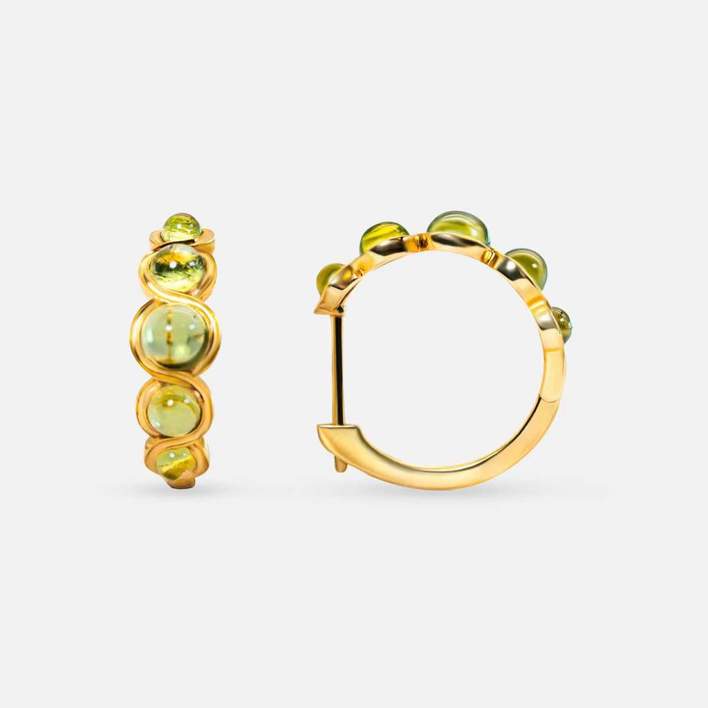 Paris | Peridot Earrings