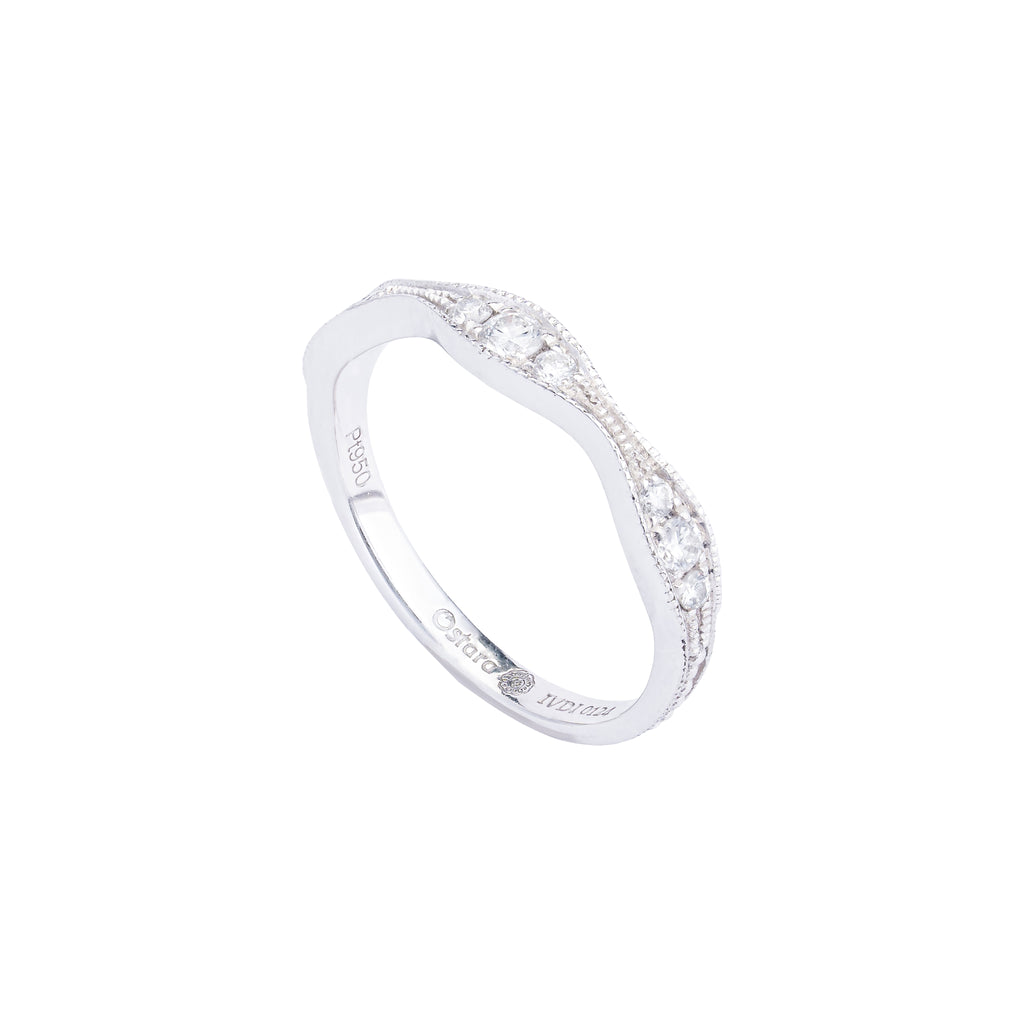 Ivrea | Platinum Diamond Ring