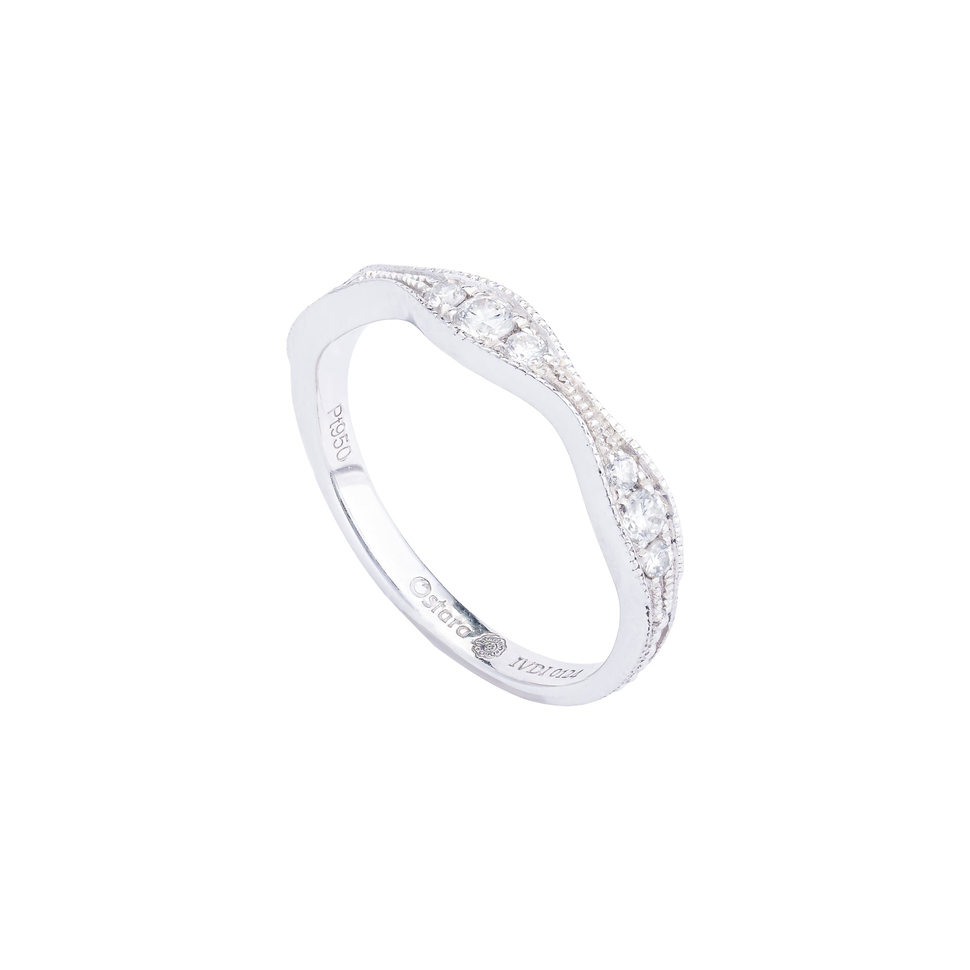 Ivrea | Platinum Diamond Ring