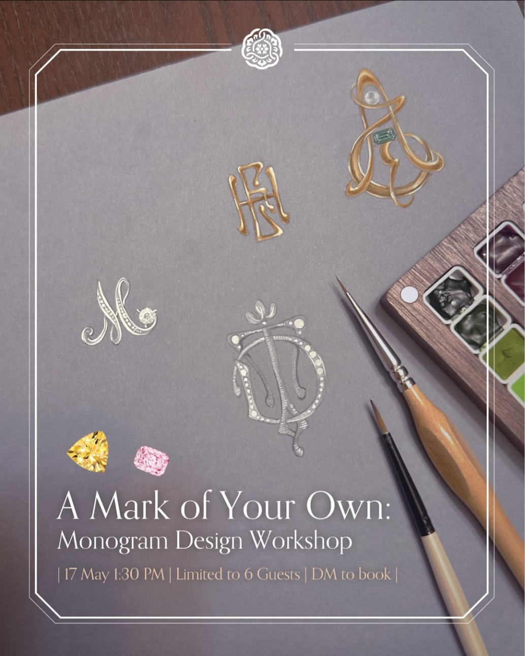 Mark your own | Monogram Design Workshop